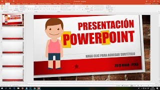 Como hacer una presentación en Power Point [upl. by Cassandre]