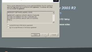 Windows Server 2003 R2 installation [upl. by Snow466]