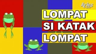 Alif amp Mimi  Lompat Si Katak Lompat Animasi 2D Lagu Kanak Kanak [upl. by Ephrayim]