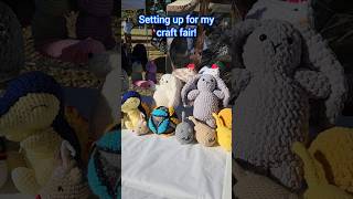 CRAFT FAIR craftfair crochet amigurumi entertaining [upl. by Enniroc72]