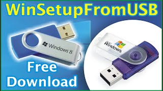 How to Download WinSetupFromUSB  Free Download WinSetupFromUSB [upl. by Mellicent]