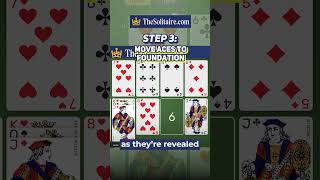 Solitaire for Beginners Quick Guide solitaire shortvideo cardgame solitaireclub [upl. by Arny703]