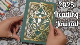 2025 Reading Journal Set Up  Creative Book Journal [upl. by Chesna]