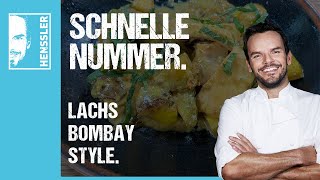 Schnelles Lachs Bombay StyleRezept von Steffen Henssler [upl. by Drol]