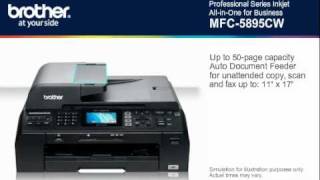 Brother MFC5895CW Colour Inkjet Multifunction Center [upl. by Reiche]