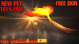 NEW PET FOR FREE  NEW PET IN FREE FIRE FREE FIRE BATTLEGROUND [upl. by Esilec200]