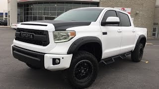 LIFTED 2017 Toyota Tundra Crewmax Platinum  Attrell Toyota  Brampton ON [upl. by Denver]