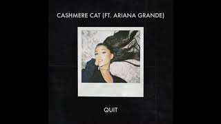 Cashmere Cat ft Ariana Grande  Quit Almost Studio Acapella [upl. by Colon]