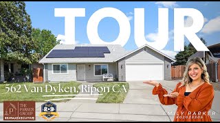 Home Tour 562 Van Dyken Ripon CA [upl. by Genisia]