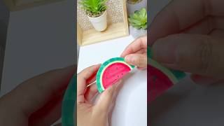 Watermelon craft 🍉 youtubeshorts diy art [upl. by Laval]