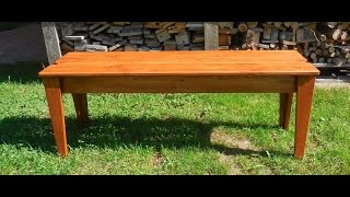 Garden Bench for Pallet Upcycling Challenge 2015 [upl. by Fretwell779]