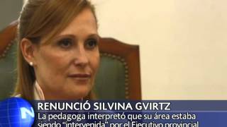 RENUNCIA SILVINA GVIRTZ [upl. by Adela]