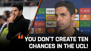 Arteta slams missed chances following Lens defeat 👀  LiveScore [upl. by Ahsiekar]