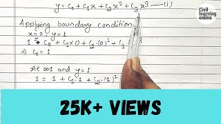 Galerkin method  Galerkin method boundary value problem [upl. by Inilam319]