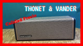 MEJORES ALTAVOCES BLUETOOTH PARLANTE THONET amp VANDER FREI [upl. by Nosretep835]