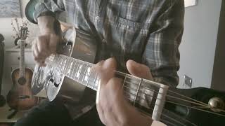 Resonator G Slide Blues Slideguitar slideblues resonatorguitar [upl. by Nunciata]