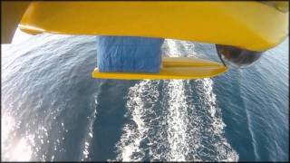 UAV Fulmar Aerovision 2010 Sea Landing [upl. by Tinya]