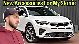 My New Kia Stonic Accessories amp Modification  Price in Pakistan [upl. by Dionysus490]