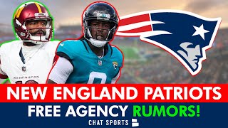 MAJOR Patriots Free Agency Rumors New England TARGETING Calvin Ridley Jacoby Brissett Returning [upl. by Ardna]