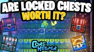 HUGE Locked Chests Unboxing Super Rare Loot  Core Keeper 10 [upl. by Lancelot]