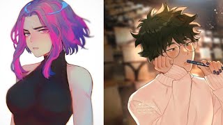 Midoriya Sensei And His Sniper Wife  Deku x Lady Nagant OneShot Texting Story MHA Texting Story [upl. by Huxley]