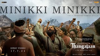 Minikki Minikki  Song Promo Tamil  Thangalaan  Chiyaan Vikram  Pa Ranjith  GV Prakash Kumar [upl. by Hubsher]