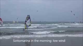 Windsurf Sottomarina and Conche Venice Italy 10102015 [upl. by Athey]