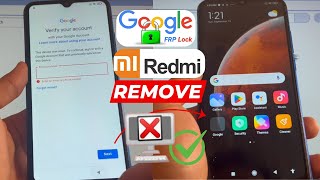 Frp Bypass Redmi 9A Without PC  Xiaomi Redmi 9A M2006C3LG Remove Google Account [upl. by Doowrehs]