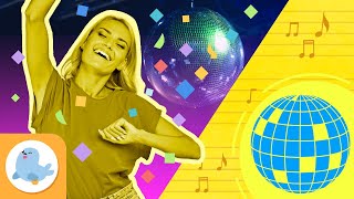 DISCO 🎶 Gêneros musicais para crianças 🎸 [upl. by Ronica]