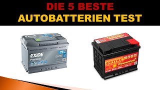 Beste Autobatterien Test 2022  Updated [upl. by Geof]