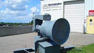 CLM Air Raid Sirens at the Diefenbunker Museum [upl. by Anerat685]