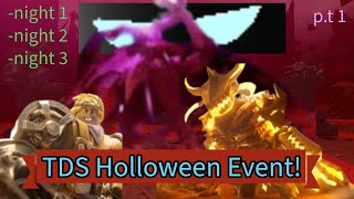 TDS Holloween EventHex Night [upl. by Winer]