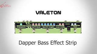 Valeton Dapper Bass Effect Strip [upl. by Drolyag]