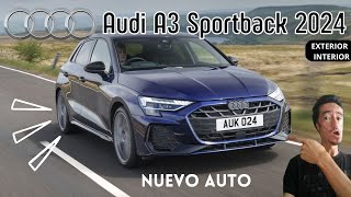 Audi A3 Sportback 2024 AZUL Audi AudiEcuadorOficial audia3sportback audia3 audia3sportback2024 [upl. by Matlick934]