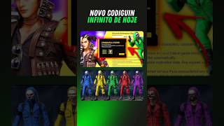 Novo Codiguin infinito de hoje freefire codiguin mundialfreefire [upl. by Ahsitram]