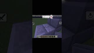 Tomd👻 in Minecraft 🔥minecraft shorts like subscribe gaming [upl. by Melise]