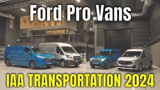 Ford Pro Vans at IAA TRANSPORTATION 2024 [upl. by Ranita]