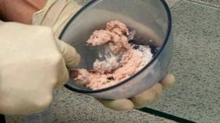 UCDH Dental Materials Lab Alginate Mixing Demonstration 1 [upl. by Finella179]