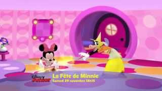 La fête de Minnie  Samedi 29 novembre à 18h15 sur Disney Junior [upl. by Sherrer]