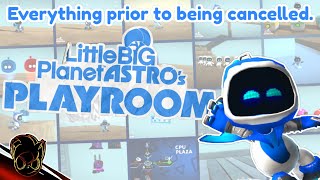 Everything Ive made for LBP ASTROs PLAYROOM [upl. by Ytinav]