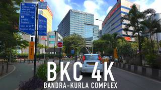 4KHDR Drive in BKC  Mumbais Modern CBD [upl. by Rednael]