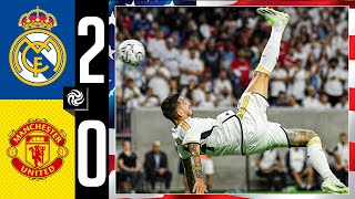 Real Madrid 20 Manchester United  Highlights  Houston [upl. by Jervis]