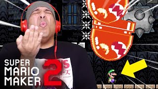 WHAT THE HOW THE HELP ME SUPER MARIO MAKER 2 57 [upl. by Stinky]