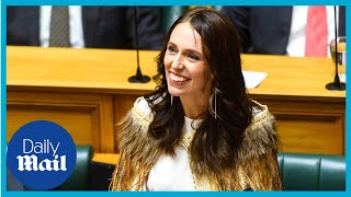 I was a warrior Jacinda Ardern receives standing ovation in final speech as NZ Prime Minister [upl. by Toddy]