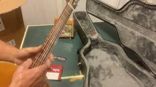 How to Convert12string to 8 string Baritone Guitar [upl. by Adnek]