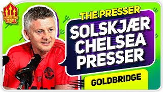 Solskjaer Press Conference Reaction Chelsea vs Manchester United [upl. by Kcire158]