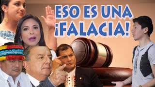 Falacias no formales Ejemplos usando frases de políticos y más  Cristotales [upl. by Arag]