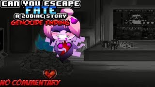 Can You Escape Fate  Full Gameplay Genocide Ending  No Commentary [upl. by Ariela]