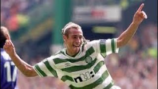 BEST HENRIK LARSSON MOMENT  20th CELTIC PLAYER AWARDS [upl. by Huggins]