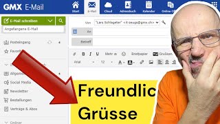 So richtest du deine EMAIL SIGNATUR in GMX 📧 ein [upl. by Aidroc]